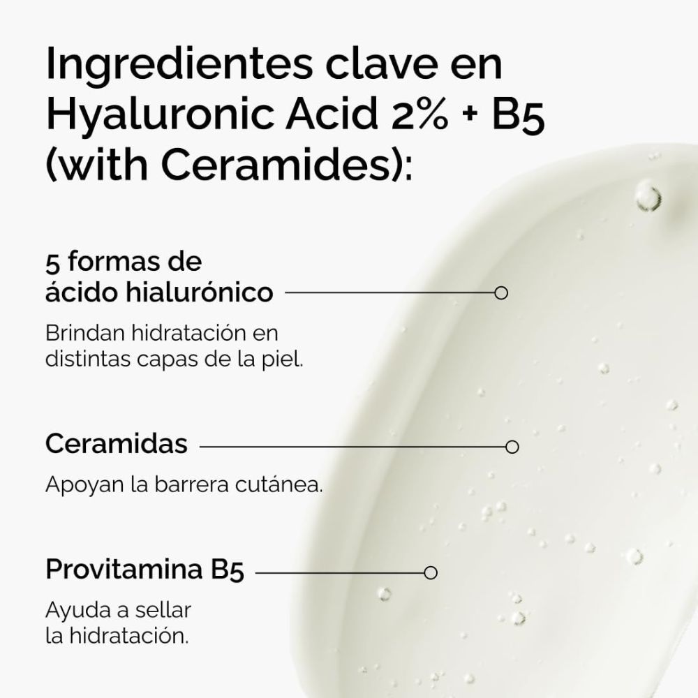 &Aacute;CIDO HIALUR&Oacute;NICO 2%+B5 Y CERAMIDAS S&Eacute;RUM (S&Eacute;RUM HIDRATANTE FACIAL)
